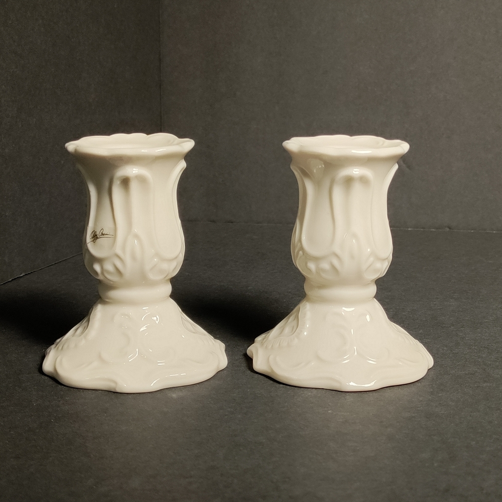 OLEG CASSINI CANDLE HOLDERS⭐